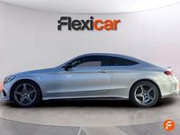 Usado Mercedes C220 AMG line 170 CV (125 kW) 2016 Gris Coupe