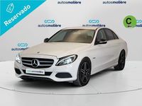 Usado Mercedes C220 170 CV (125 kW) 2015 Blanco Berlina