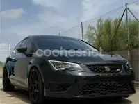 Usado Seat Leon SC FR 184 CV (135 kW) 2014 Negro Utilitario