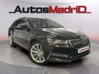 Usado Skoda Superb Style 218 CV (160 kW) 2020 Negro Familiar
