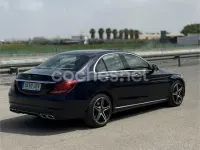 Usado Mercedes C300 AMG line 231 CV (169 kW) 2015 Azul Berlina