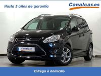 Usado Ford Grand C-Max S 125 CV (91 kW) 2015 Negro Monovolumen