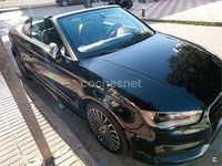 Usado Audi A3 Cabriolet Attraction 150 CV (110 kW) 2014 Negro Descapotable