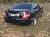 Usado Mercedes C200 Classic 122 CV (89 kW) 2007 Negro Berlina
