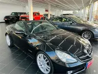 Usado Mercedes SLK200 163 CV (119 kW) 2008 Negro Descapotable