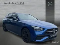 Usado Mercedes C300 AMG line 204 CV (150 kW) 2022 Spektral blue  metallic paint Familiar