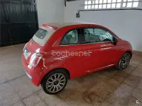 Usado Fiat 500C Lounge 100 CV (73 kW) 2011 Rojo Descapotable
