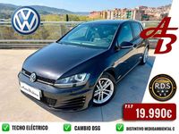 Usado VW Golf VII GTD 184 CV (135 kW) 2016 Negro Utilitario