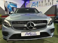 Usado Mercedes GLC220 170 CV (125 kW) 2016 Azul Coupe