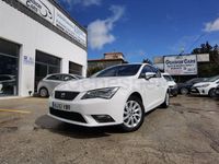 Usado Seat Leon Style 150 CV (110 kW) 2014 Blanco Berlina