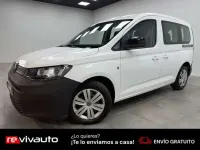 Usado VW Caddy 122 CV (89 kW) 2022 Blanco Monovolumen