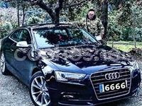 Usado Audi A5 190 CV (139 kW) 2015 Negro Coupe