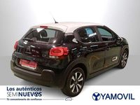Usado Citroën C3 Feel 99 CV (72 kW) 2022 Negro Utilitario