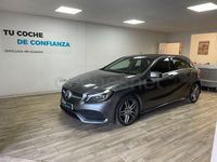 Usado Mercedes A200 AMG line 136 CV (100 kW) 2016 Gris / plata Berlina