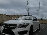Usado Mercedes CLA200 AMG line 136 CV (100 kW) 2014 Blanco Berlina