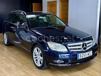 Usado Mercedes C220 Avantgarde 170 CV (125 kW) 2009 Azul Familiar