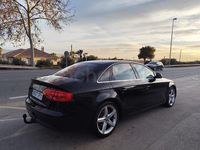 Usado Audi A4 143 CV (105 kW) 2009 Negro Familiar