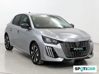 Usado Peugeot 208 Allure 102 CV (75 kW) 2024 Gris Utilitario