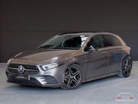 Usado Mercedes A180 AMG line 116 CV (85 kW) 2018 Gris Utilitario