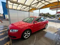 Usado Audi A4 S-Line 200 CV (147 kW) 2006 Rojo Familiar