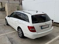 Usado Mercedes C200 136 CV (100 kW) 2013 Blanco Familiar