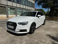 Usado Audi A3 S-Line 204 CV (150 kW) 2020 Blanco Berlina