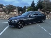 Usado Mercedes C220 Avantgarde 170 CV (125 kW) 2015 Negro Berlina