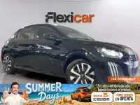 Usado Peugeot 208 Style 100 CV (73 kW) 2024 Negro Utilitario