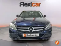 Usado Mercedes C220 170 CV (125 kW) 2017 Azul Familiar