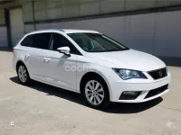 Usado Seat Leon ST Style 130 CV (95 kW) 2020 Blanco Familiar