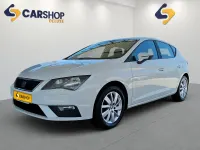 Usado Seat Leon Style 110 CV (80 kW) 2017 Blanco Berlina