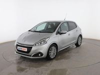 Usado Peugeot 208 Style 100 CV (73 kW) 2017 Gris Utilitario