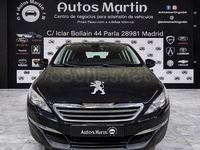 Usado Peugeot 308 Active 130 CV (95 kW) 2015 Negro Berlina