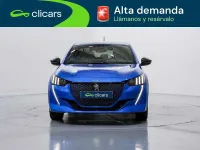 Usado Peugeot e-208 GT 100 kW (136 CV) 2021 Azul Utilitario