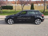Usado Audi A3 110 CV (80 kW) 2015 Negro Berlina