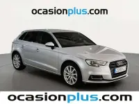 Usado Audi A3 Sportback Design 116 CV (85 kW) 2018 Plateado Utilitario