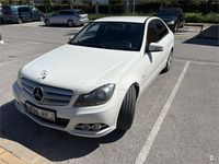 Usado Mercedes C180 Avantgarde 120 CV (88 kW) 2012 Blanco Berlina