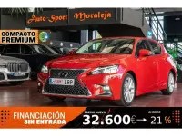Usado Lexus CT200h Executive Line 136 CV (100 kW) 2021 Rojo Utilitario