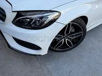 Usado Mercedes C220 AMG line 170 CV (125 kW) 2016 Blanco Familiar