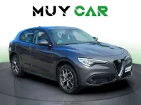 Usado Alfa Romeo Stelvio Executive 180 CV (132 kW) 2018 Gris SUV