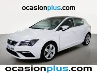 Usado Seat Leon FR 125 CV (91 kW) 2018 Blanco Utilitario