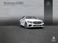 Usado Mercedes C220 AMG line 194 CV (142 kW) 2021 Blanco Descapotable
