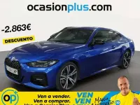Usado BMW 420 190 CV (139 kW) 2021 Azul Coupe