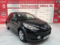 Usado Peugeot 207 Sport 95 CV (69 kW) 2009 Negro Berlina