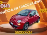 Usado Fiat 500 Lounge 69 CV (50 kW) 2014 Rojo Berlina