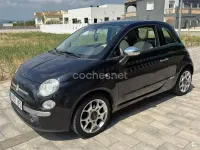 Usado Fiat 500 Lounge 69 CV (50 kW) 2011 Negro Berlina