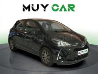 Usado Toyota Yaris Hybrid Active 100 CV (73 kW) 2018 Negro Berlina