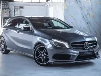 Usado Mercedes A200 AMG line 156 CV (114 kW) 2015 Gris Utilitario