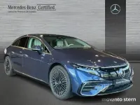 Usado Mercedes EQS450+ Edition 264 kW (360 CV) 2024 Azul sodalita Berlina