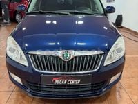 Usado Skoda Fabia 75 CV (55 kW) 2010 Azul Utilitario